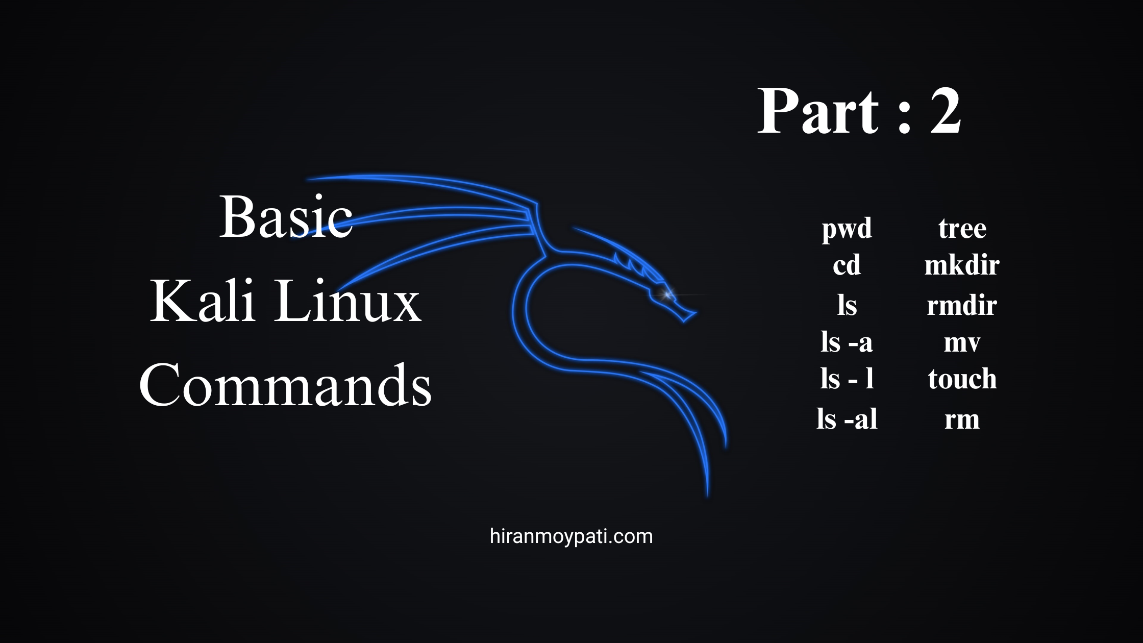 Basic Kali Linux Commands: A Beginner's Guide for Ethical Hacking (Part -2)