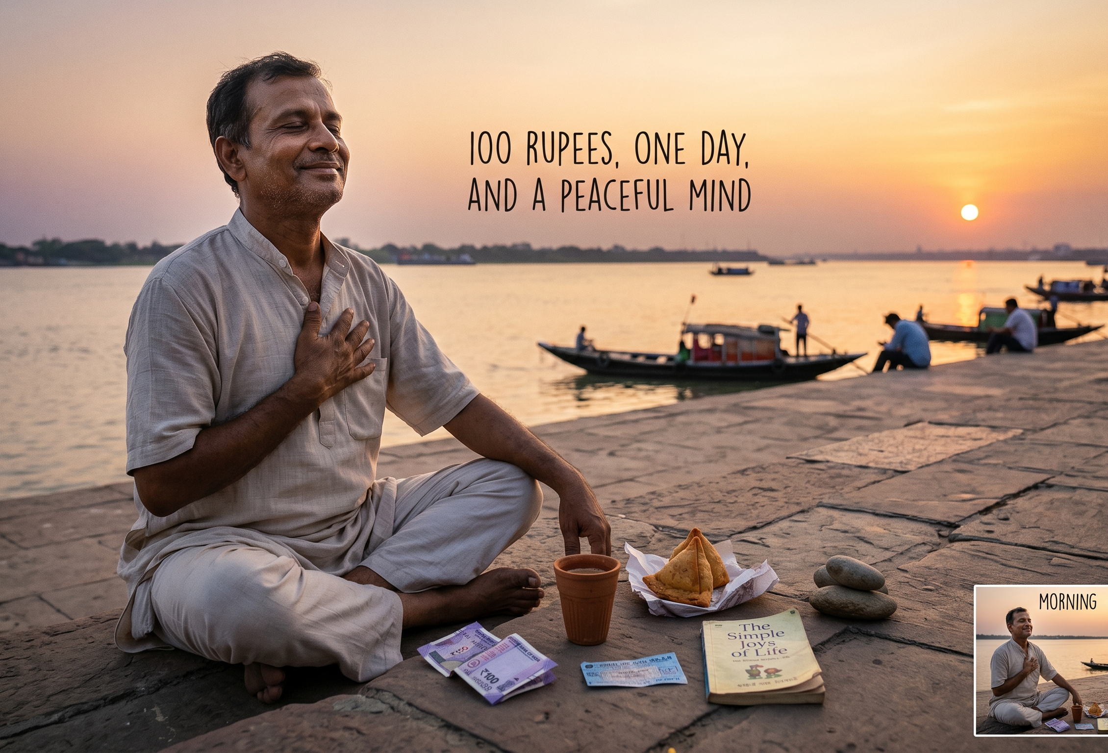 100 Rupees, One Day, and a Peaceful Mind